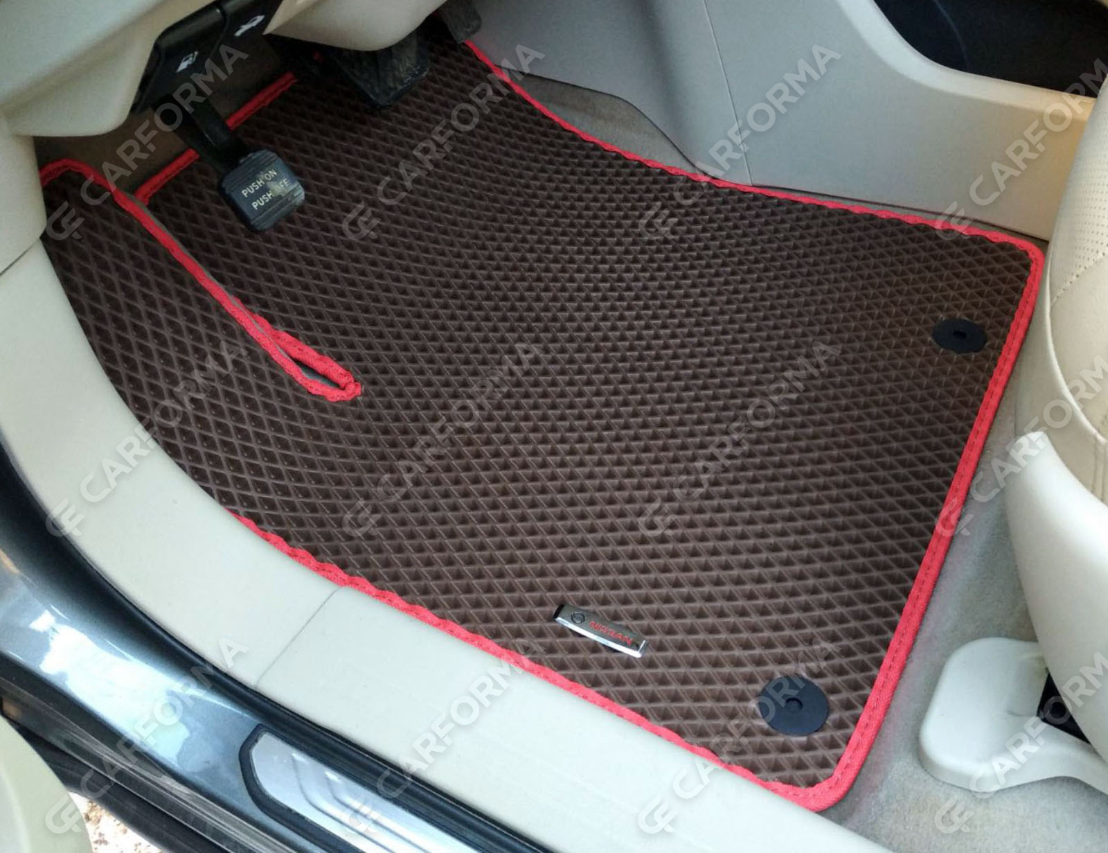 Ворсовые коврики на Nissan Murano (Z52) 2014&nbsp;-&nbsp;2022 во Владикавказе