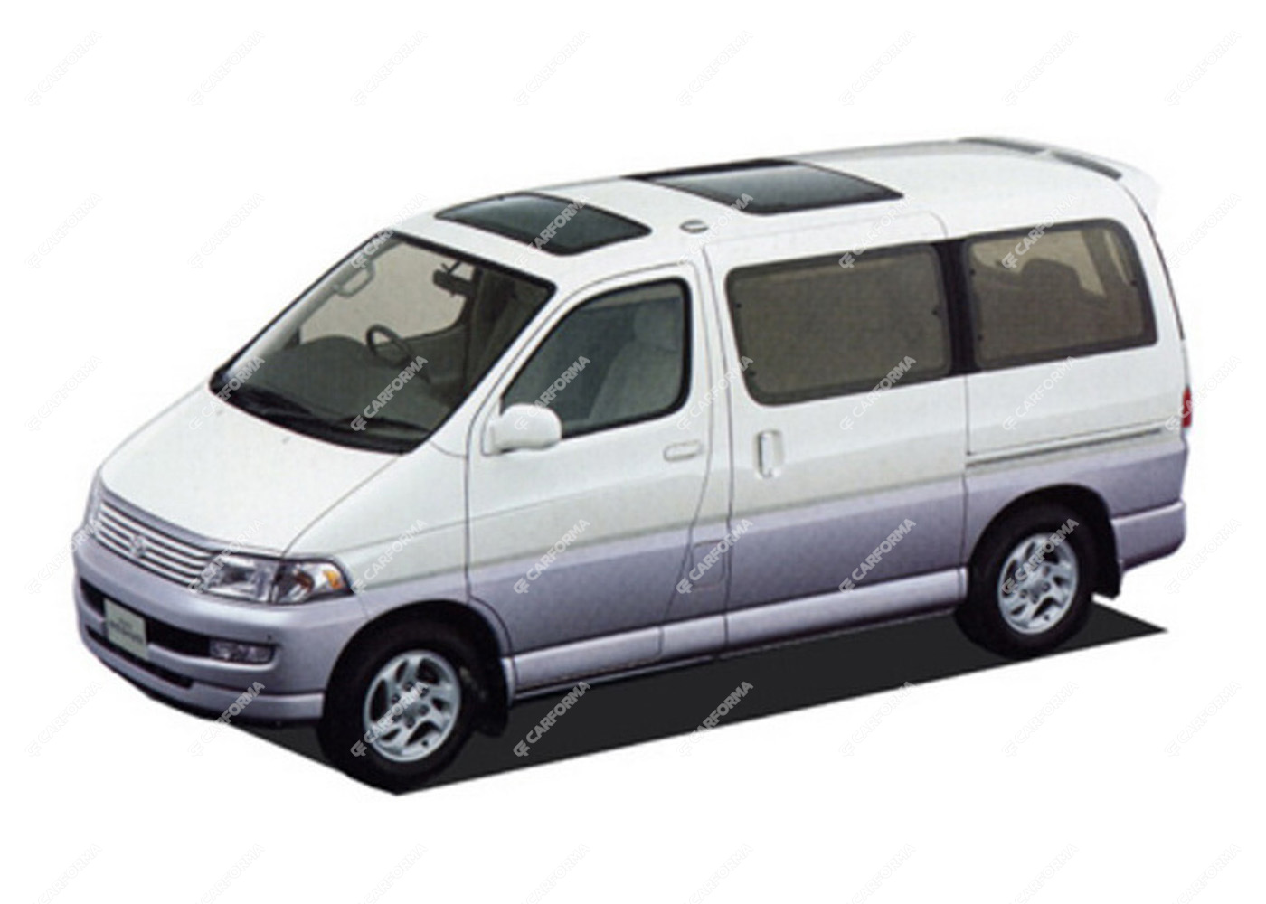EVA коврики на Toyota Hiace Regius (xH10) 1997 - 2002