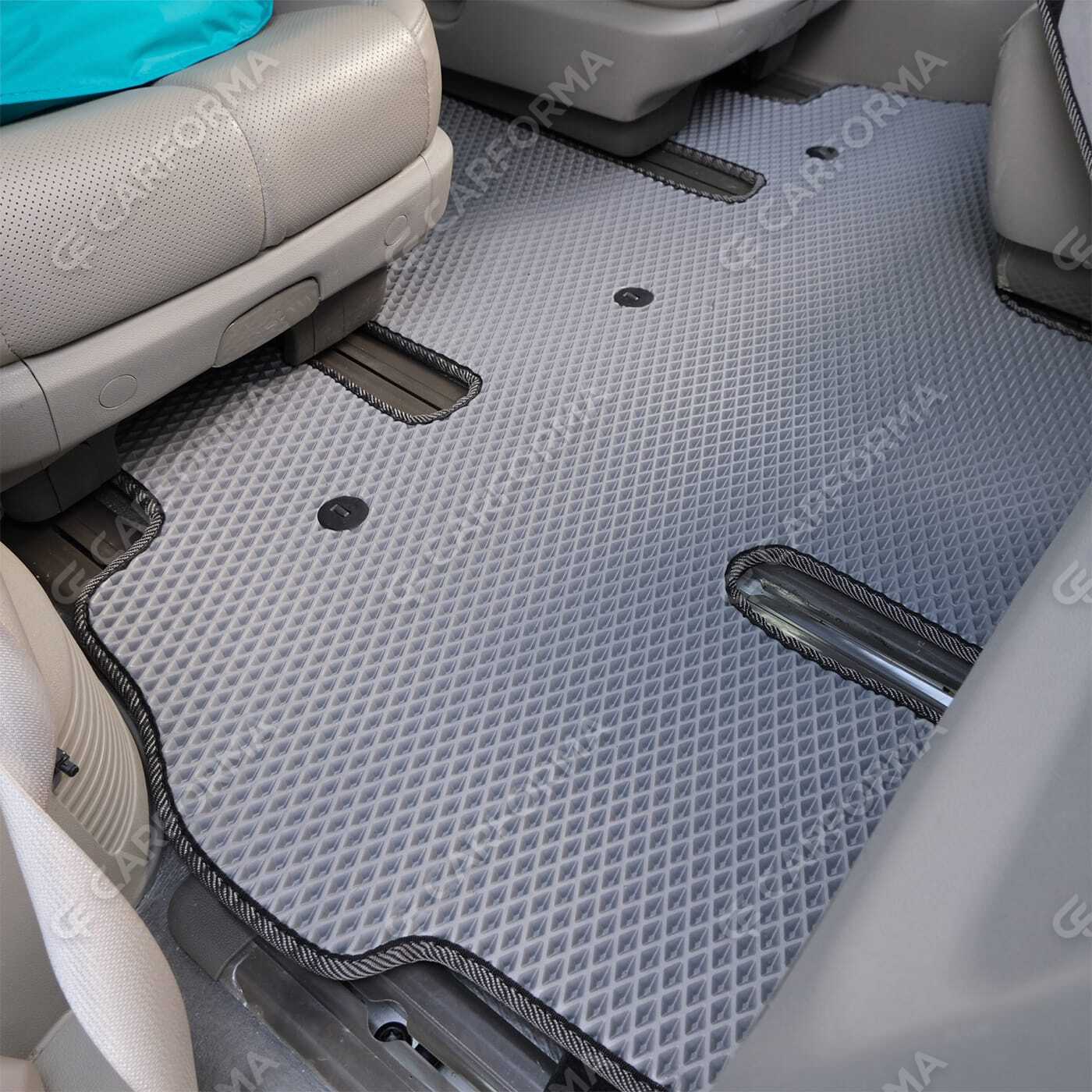 Ворсовые коврики на KIA Carnival III 9 мест и 11 мест 2014&nbsp;-&nbsp;2021 во Владикавказе