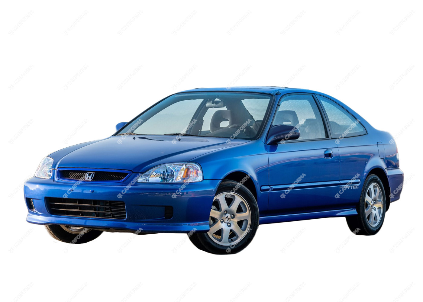 Ворсовые коврики на Honda Civic VI 2d 1995 - 2000