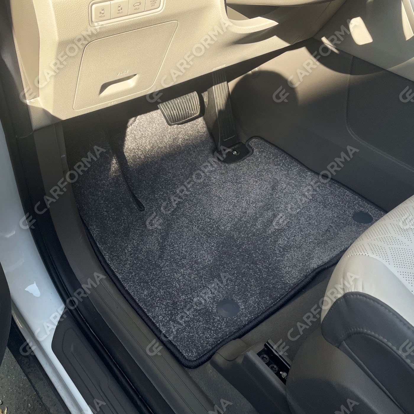 Коврики на KIA Carnival IV 7 мест с оттоманками 2020&nbsp;-&nbsp;2026 во Владикавказе