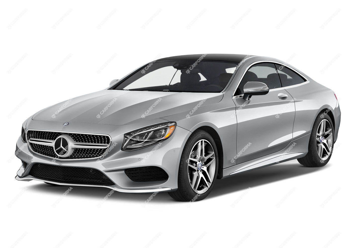 Ворсовые коврики на Mercedes S (C217) Купе 2014 - 2020