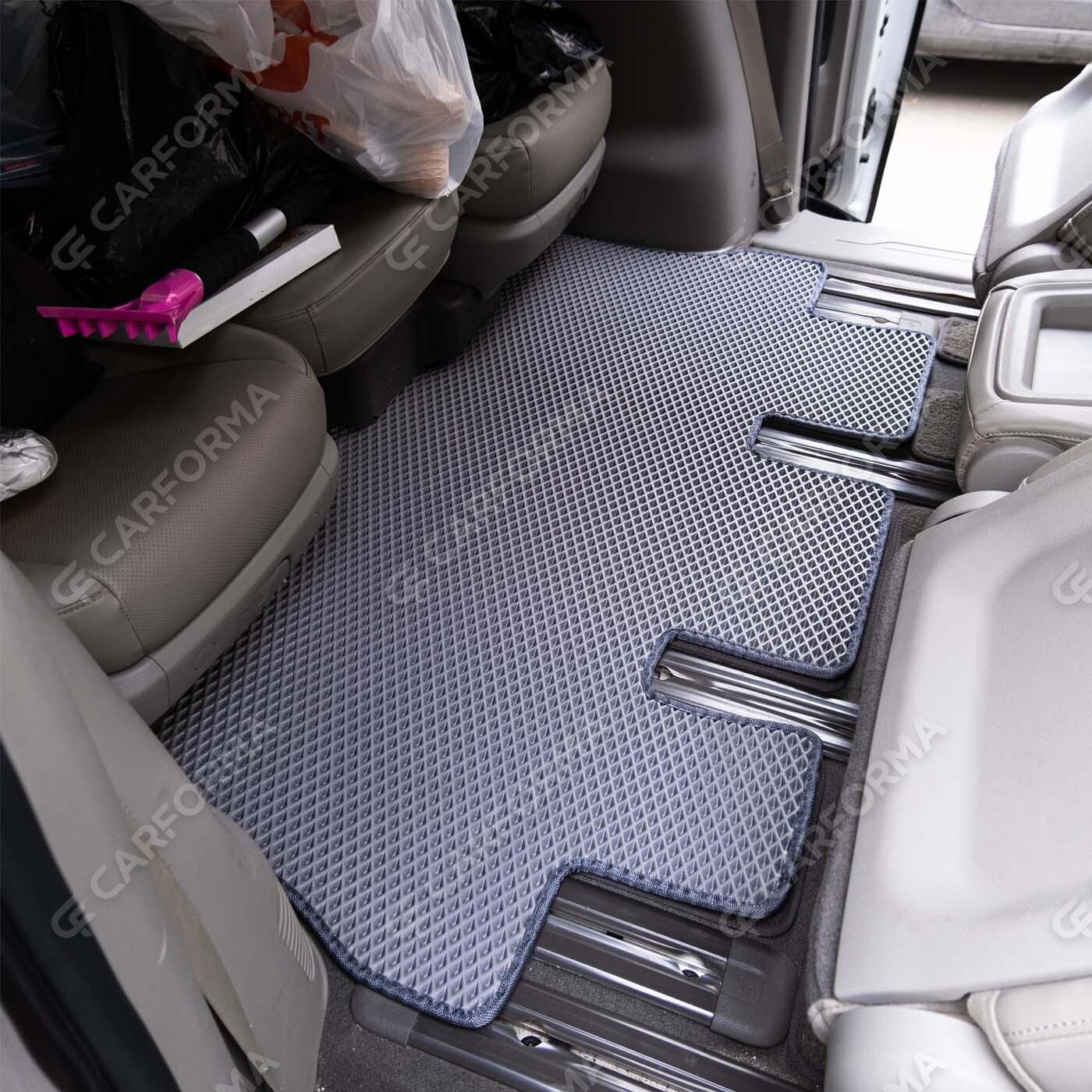 Ворсовые коврики на KIA Carnival III 9 мест и 11 мест 2014&nbsp;-&nbsp;2021 во Владикавказе