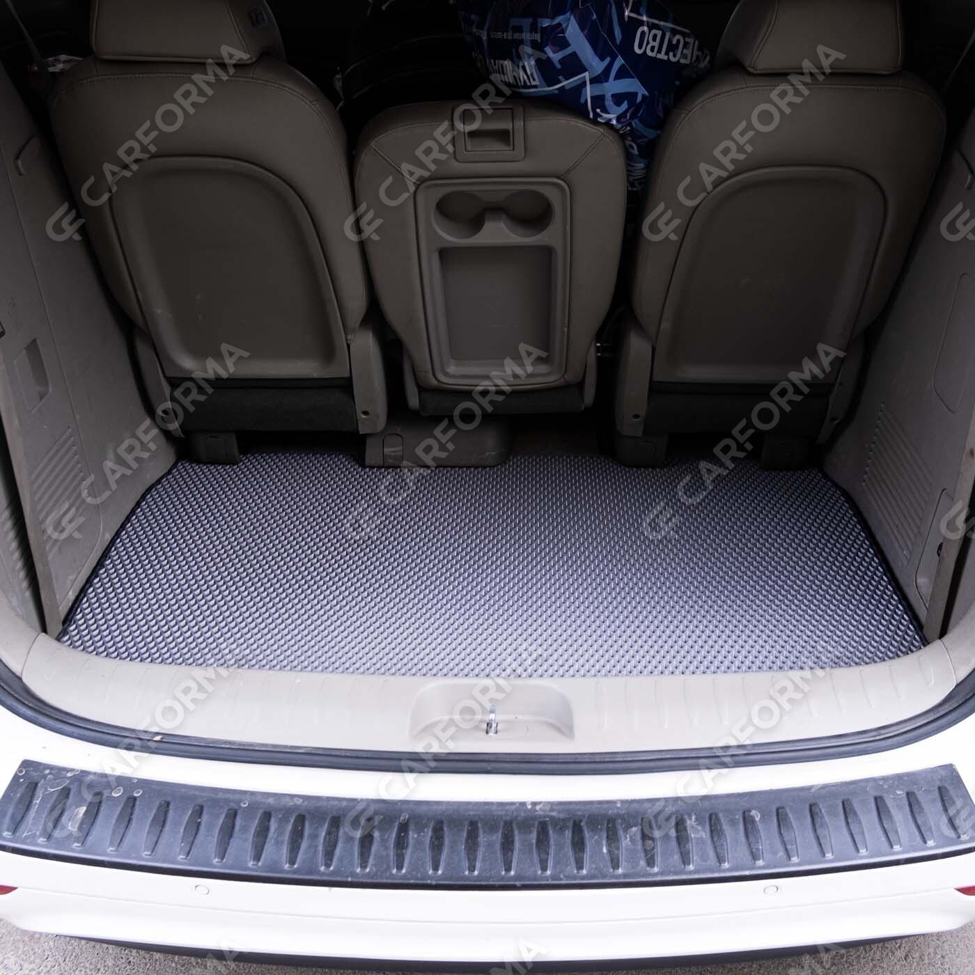 Ворсовые коврики на KIA Carnival III 9 мест и 11 мест 2014&nbsp;-&nbsp;2021 во Владикавказе