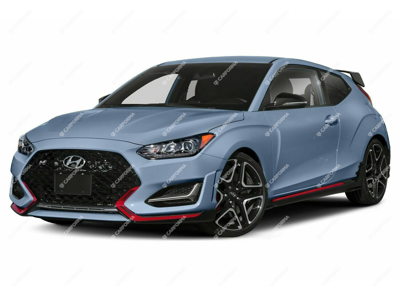 Ворсовые коврики на Hyundai Veloster II 2018 - 2025