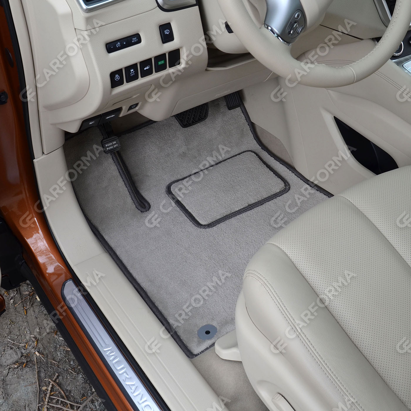 Ворсовые коврики на Nissan Murano (Z52) 2014&nbsp;-&nbsp;2022 во Владикавказе