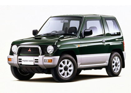 Ворсовые коврики на Mitsubishi Pajero Mini I 1994 - 1998 во Владикавказе