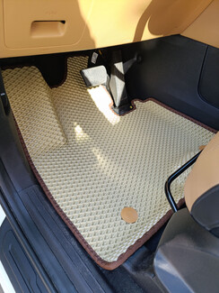 Ворсовые коврики на KIA Carnival IV 8 мест 2020 - 2025 во Владикавказе