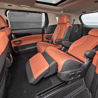 Коврики на KIA Carnival IV 7 мест с оттоманками 2020 - 2025 во Владикавказе