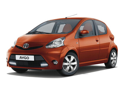 Ворсовые коврики на Toyota Aygo 2005 - 2014 во Владикавказе