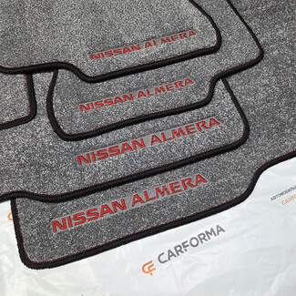 Ворсовые коврики на Nissan Almera 2 (N16) 2000 - 2006 во Владикавказе Ворсовые коврики на Nissan Almera 2 (N16) 2000 - 2006 во Владикавказе
