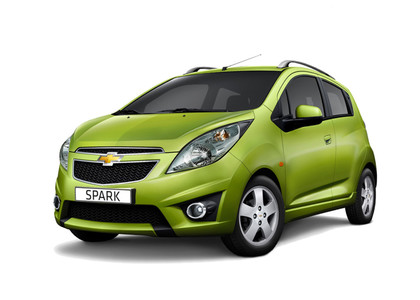 Ворсовые коврики на Chevrolet Spark III 2009 - 2023 во Владикавказе