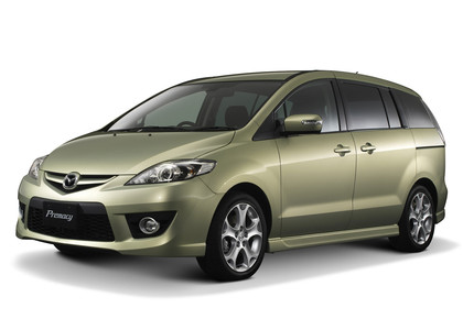 Ворсовые коврики на Mazda Premacy II 2005 - 2010 во Владикавказе