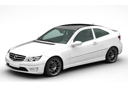Ворсовые коврики на Mercedes CLC (CL203) 2008 - 2011 во Владикавказе