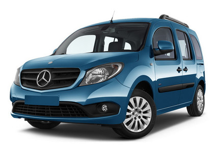 Ворсовые коврики на Mercedes Citan (W415) 2012 - 2020 во Владикавказе
